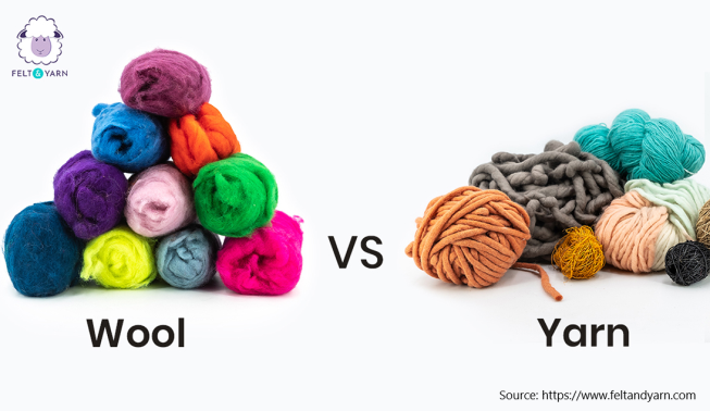 Image of wool and yarn balls